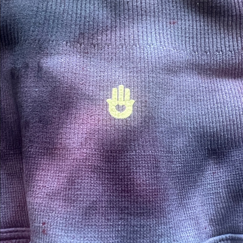 Spiritual Gangster purple Tie-Dye Leggings - Picture 2 of 6